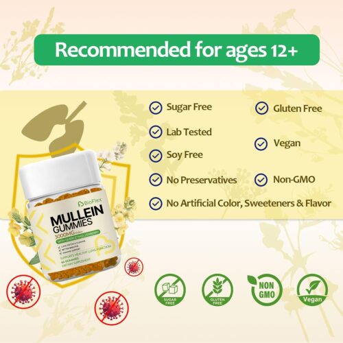 BioFlex MULLEIN GUMMIES