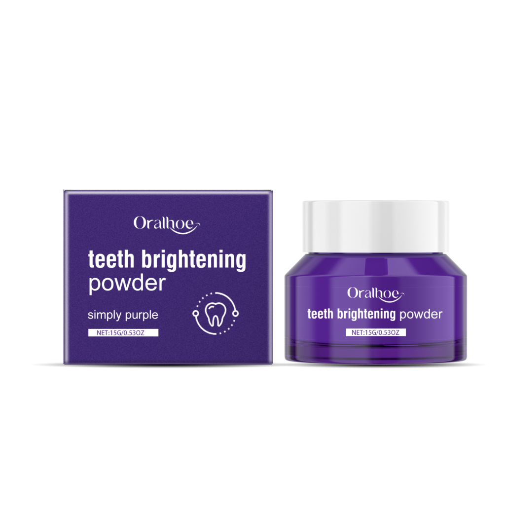 Oralhoe Purple Tooth Powder Clean