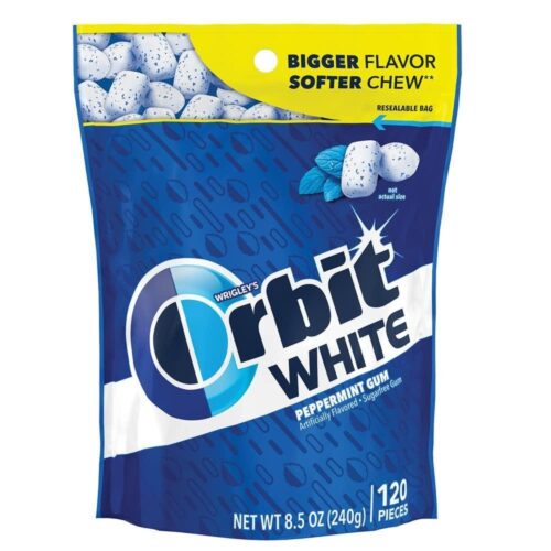 Peppermint Sugar-Free Chewing Gum.